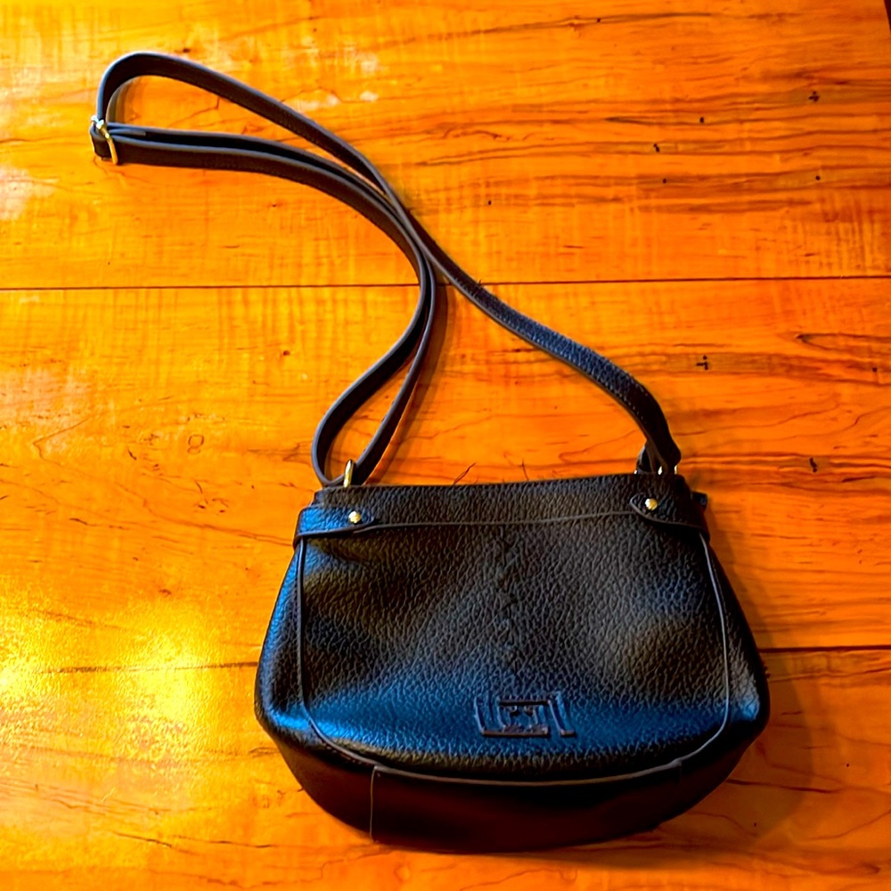 Black vintage Liz Claiborne small black purse